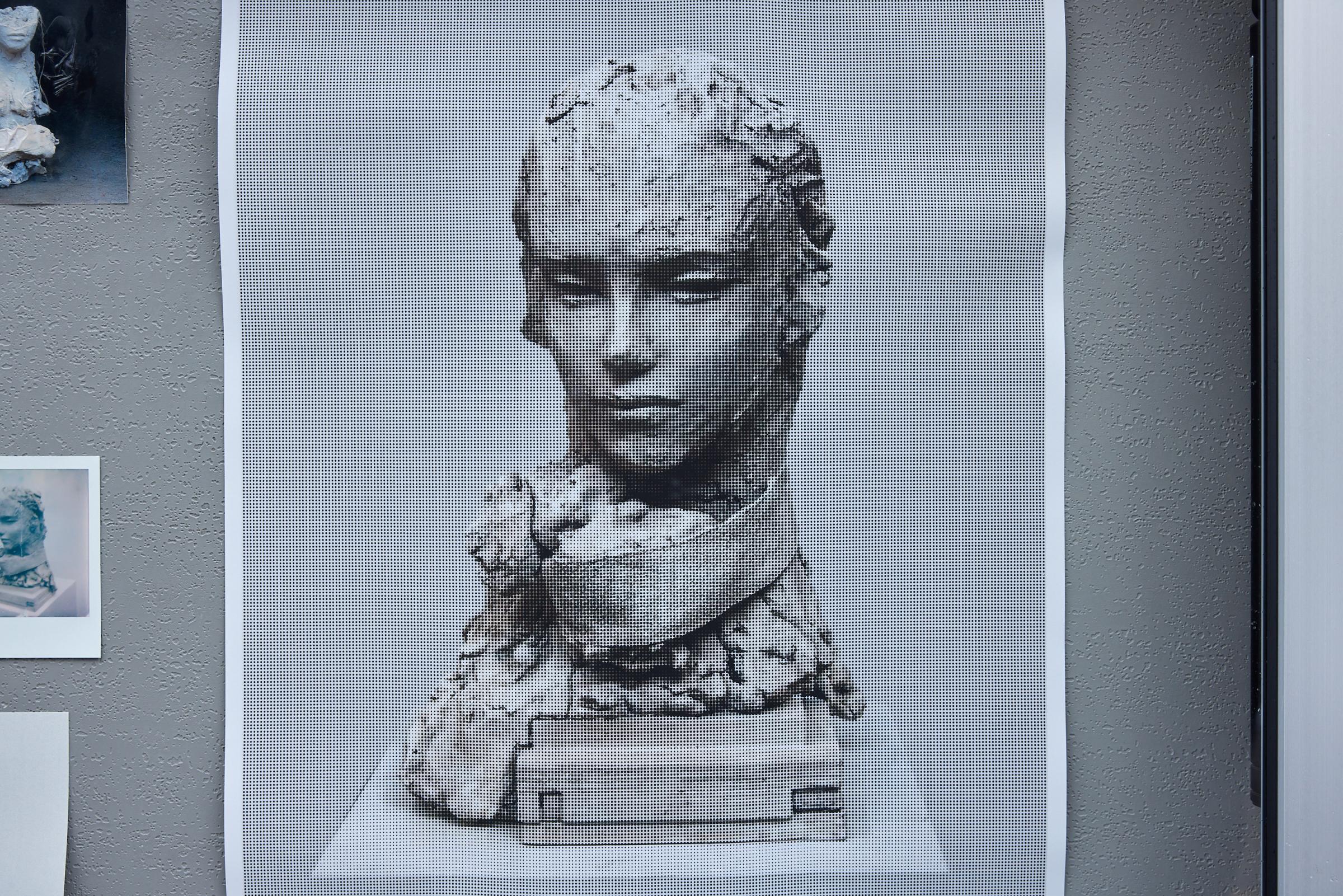 希少　マーク マンダース　Mark Manders 新聞作品 Monument (Keijiban) - マーク・マンダース